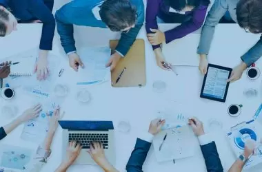 A Team meeting
