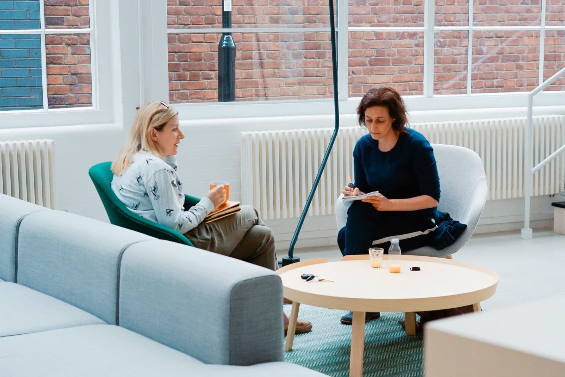 business meeting in an office
